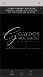 Mobile Screenshot of gaydosmonument.com